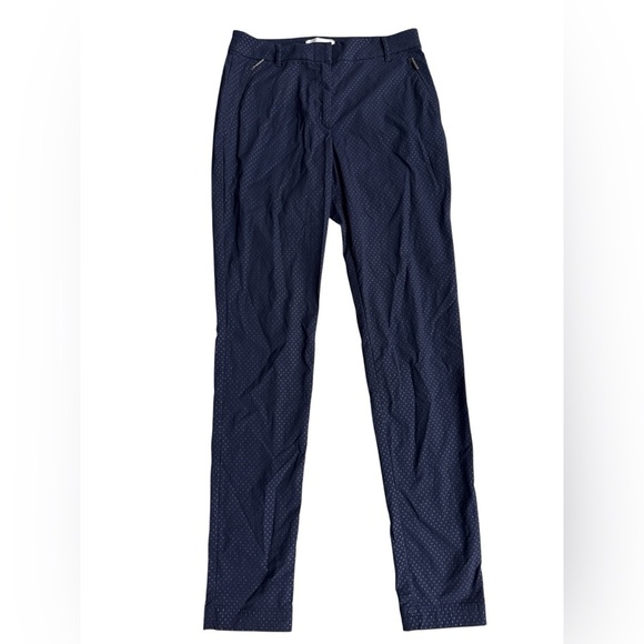 Anatomie Navy Ambossed dot Stretch Lighweight Pants - Picture 1 of 7